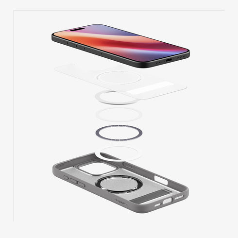 כיסוי Spigen לאייפון 16 מסדרה אולטרה היברידי S (MagFit)